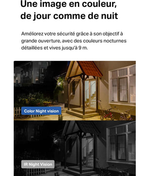 Tapo C410 2K (3MP) Caméra de Surveillance WiFi Extérieure sans Fil Solaire - Cpourtoi.Net