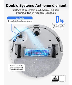 roborock Q7 L5 Robot Vacuum Cleaner, 8000 Pa Hyperforce Suction, Double Anti-Tangle, Accurate LiDAR Navigation, Smart Forbidden Zone, Multi-Level Mapping, Auto Charging, APP/Alexa - Cpourtoi.Net