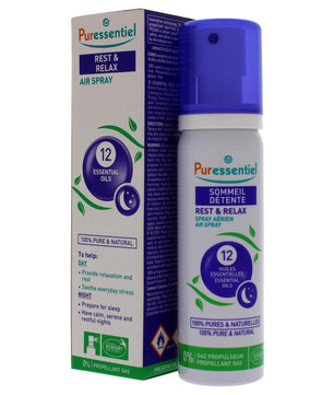 Puressentiel - Spray Aérien Sommeil et Détente aux 12 Huiles Essentielles - Cpourtoi.Net