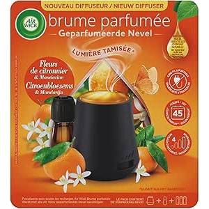 Air Wick Diffuseur Fleurs de Citronnier & Mandarine - Brume Parfumée, Diffuseur d'Huiles Essentielles | Aromathérapie - Cpourtoi.Net