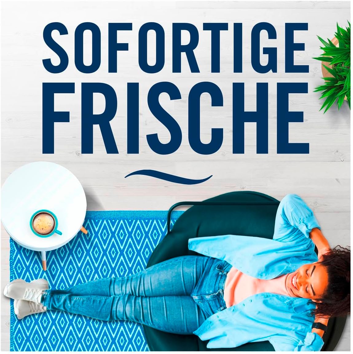 Febreze Déodorant spray orchidée dorée, 6 x 185 ml, 2 en 1, anti-odeur et fraîcheur
