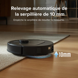 roborock QREVO S Aspirateur Robot Laveur, 7000Pa HyperForce, Double Serpillière Rotative 200 TR/Min
