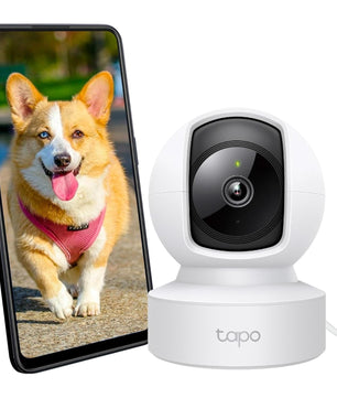 Tapo C220 2.5K Caméra de Surveillance WiFi intérieure 360° avec Détection Humaine AI - Cpourtoi.Net