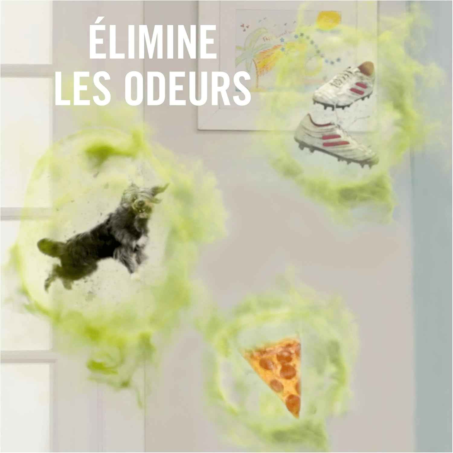 Febreze 3Volution Recharges Eveil Printanier pour Diffuseur Électrique, 4 x 20ml, Désodorisant Maison avec Programmation Intelligente, Technologie OdourClear, Jusqu'à 80 Jours