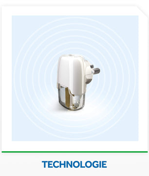 Raid Diffuseur Électrique - Anti-Moustiques avec recharge liquide, protège 45 nuits contre moustiques et moustiques tigres. Idéal pour la maison.