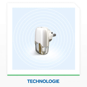 Raid Diffuseur Électrique - Anti-Moustiques avec recharge liquide, protège 45 nuits contre moustiques et moustiques tigres. Idéal pour la maison.