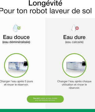 BiOHY Nettoyant de sol pour robot aspirateur laveur (12 x 1l Bouteille) | concentré pour tous les robots d'essuyage et d'aspiration à fonction humide | durable & écologique (Wischroboter)