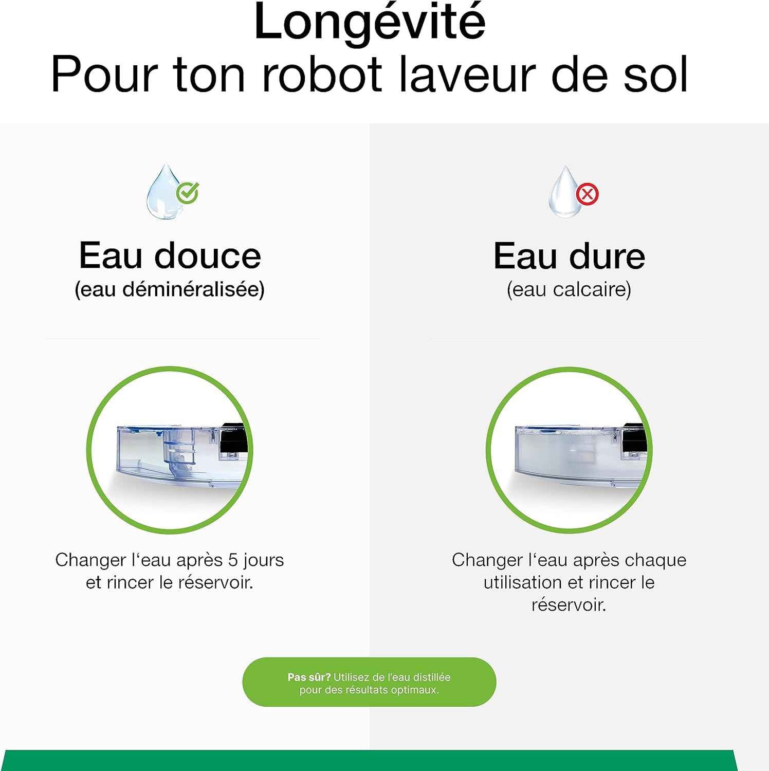 BiOHY Nettoyant de sol pour robot aspirateur laveur (12 x 1l Bouteille) | concentré pour tous les robots d'essuyage et d'aspiration à fonction humide | durable & écologique (Wischroboter)
