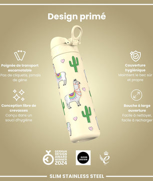 Ion8 gourde en inox léger, 600 ml, - Cpourtoi.Net