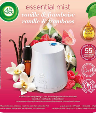 Air Wick Diffuseur Vanille et Framboise - Brume Parfumée | Huiles Essentielles Naturelles - Cpourtoi.Net