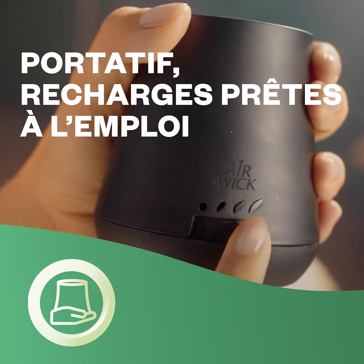 Air Wick Recharges Diffuseur Parfum Lavande et Camomile - Essential Mist aux Huiles Essentielles - 20 ML, Lot de 3 Bleu