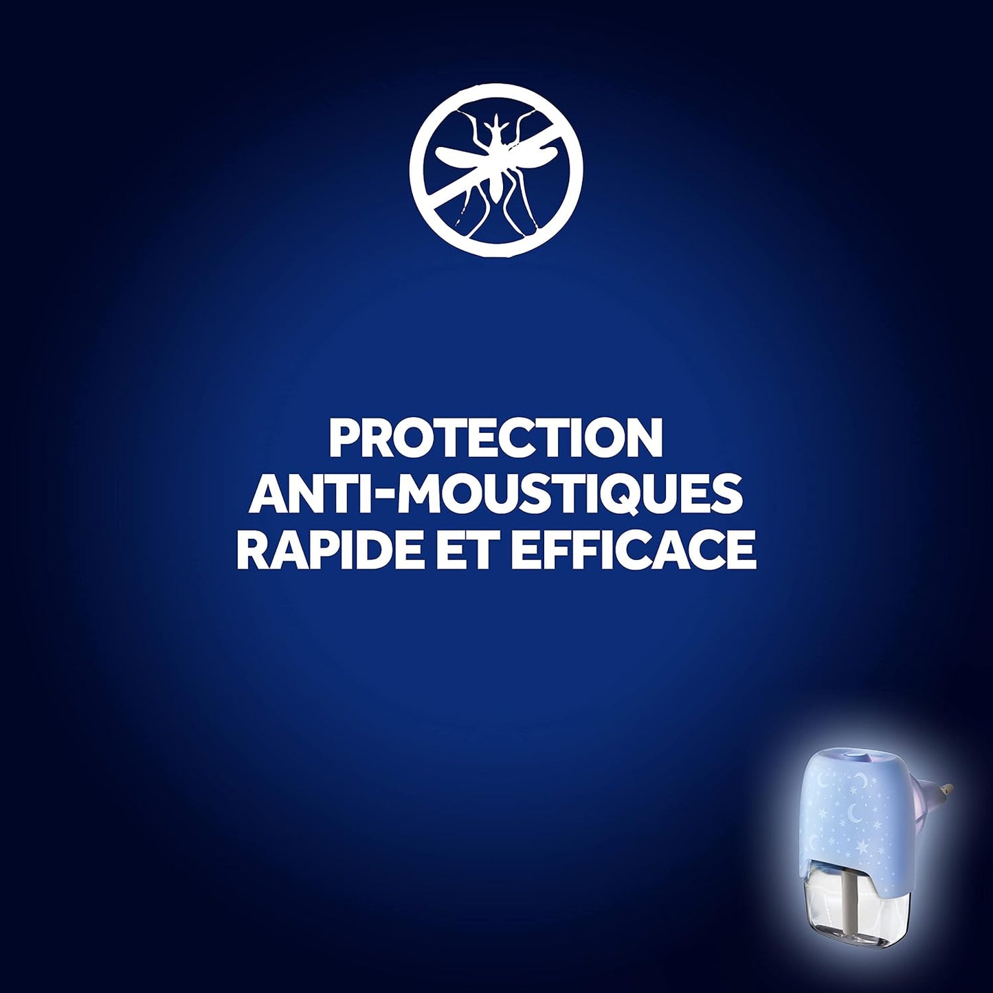 recharge Raid Family Electrique Liquide - Moustiques et Moustiques Tigres 45 Nuits - Sans Parfum Ajouté