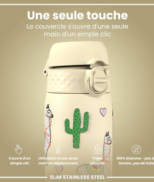 Ion8 gourde en inox léger, 600 ml, - Cpourtoi.Net