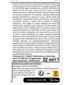 Raid Essentials Recharge Diffuseur Électrique Liquide- Répulsif Moustiques et Moustiques Tigres 45 Nuits - Senteur Eucalyptus et Agrumes - 1 Recharge - Cpourtoi.Net