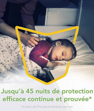 Protection continue jusqu’à 45 nuits contre les moustiques, adaptée aux enfants dès 6 mois, Raid Essentials, Cpourtoi.Net.