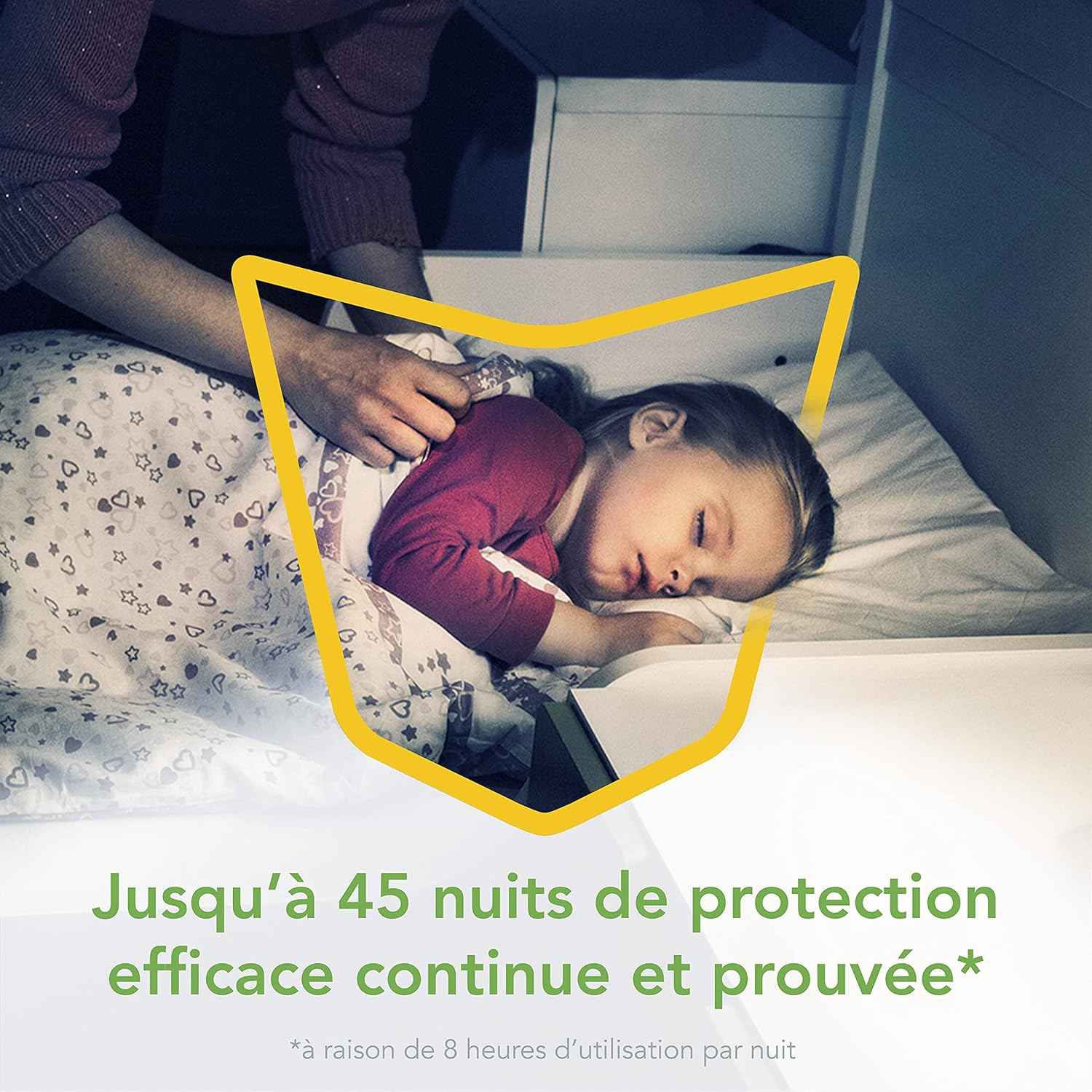 Protection continue jusqu’à 45 nuits contre les moustiques, adaptée aux enfants dès 6 mois, Raid Essentials, Cpourtoi.Net.