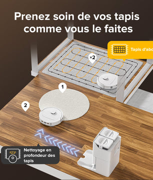 Roborock QREVO S - Aspirateur Robot Laveur Intelligent | Smart Vacuum - Cpourtoi.Net