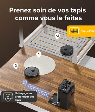 Roborock QREVO S - Aspirateur Robot Laveur Intelligent | Smart Vacuum - Cpourtoi.Net