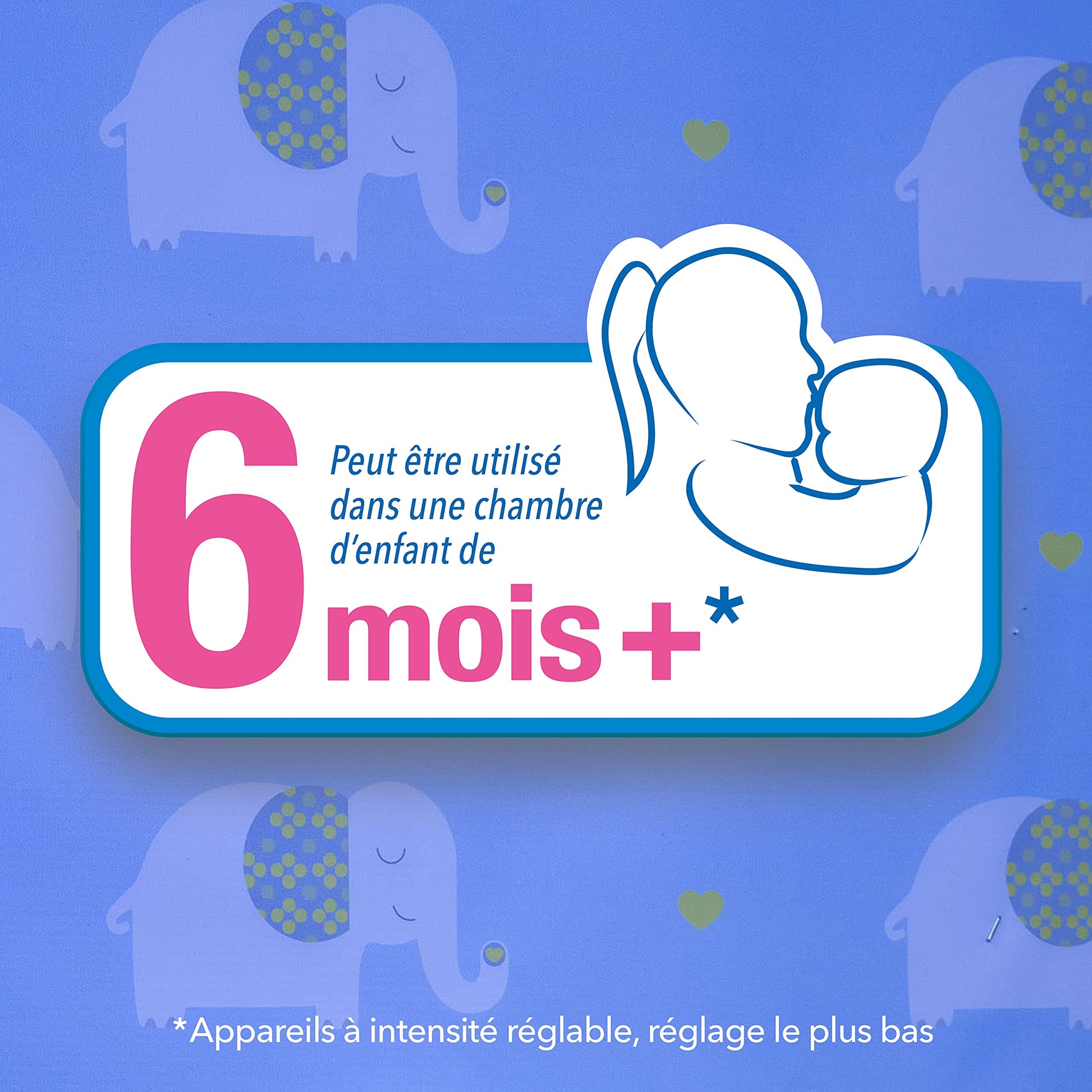 Utilisable dès 6 mois, le diffuseur Raid Family protège efficacement les chambres d’enfants contre les moustiques, sans parfum ajouté.