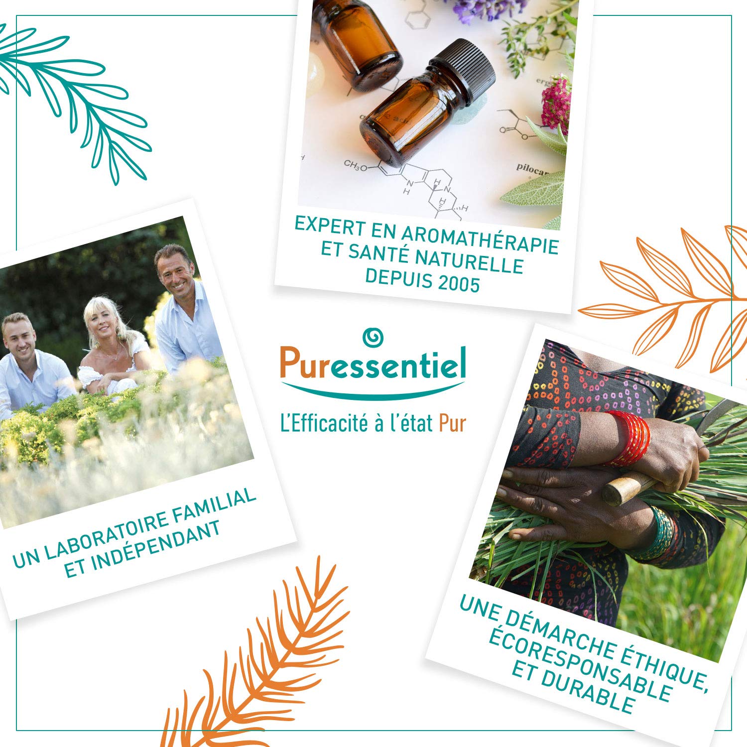 Présentation de la démarche écoresponsable de Puressentiel, laboratoire familial expert en aromathérapie. Engagement pour une santé naturelle et durable.
