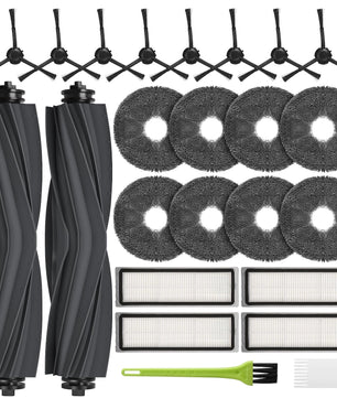 pièces de rechange Dreame L10 Prime / L10s Plus / L10s Pro Gen 2 / L10s Ultra/Xiaomi X20 Plus / X10+2 brosses principales 8 serpillères de nettoyage 4 filtres 8 brosses latéralesh - Cpourtoi.Net