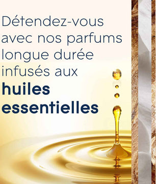 Glade Aérosol - Elimine Les Odeurs - Parfum Frais - Infusé Aux Huiles Essentielles - Romantic Vanilla Blossom - 6 Aérosols