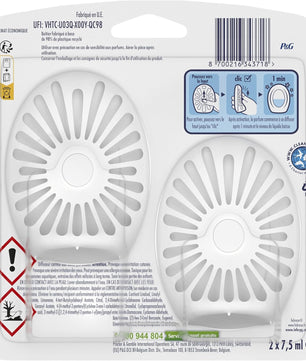 Febreze Petit Coin Rosée du Matin, Lot de 2 Désodorisants WC Sans Électricité, Combat et Prévient les Odeurs, Technologie OdourClear, Fraîcheur Continue Jusqu'à 50 Jours - Cpourtoi.Net