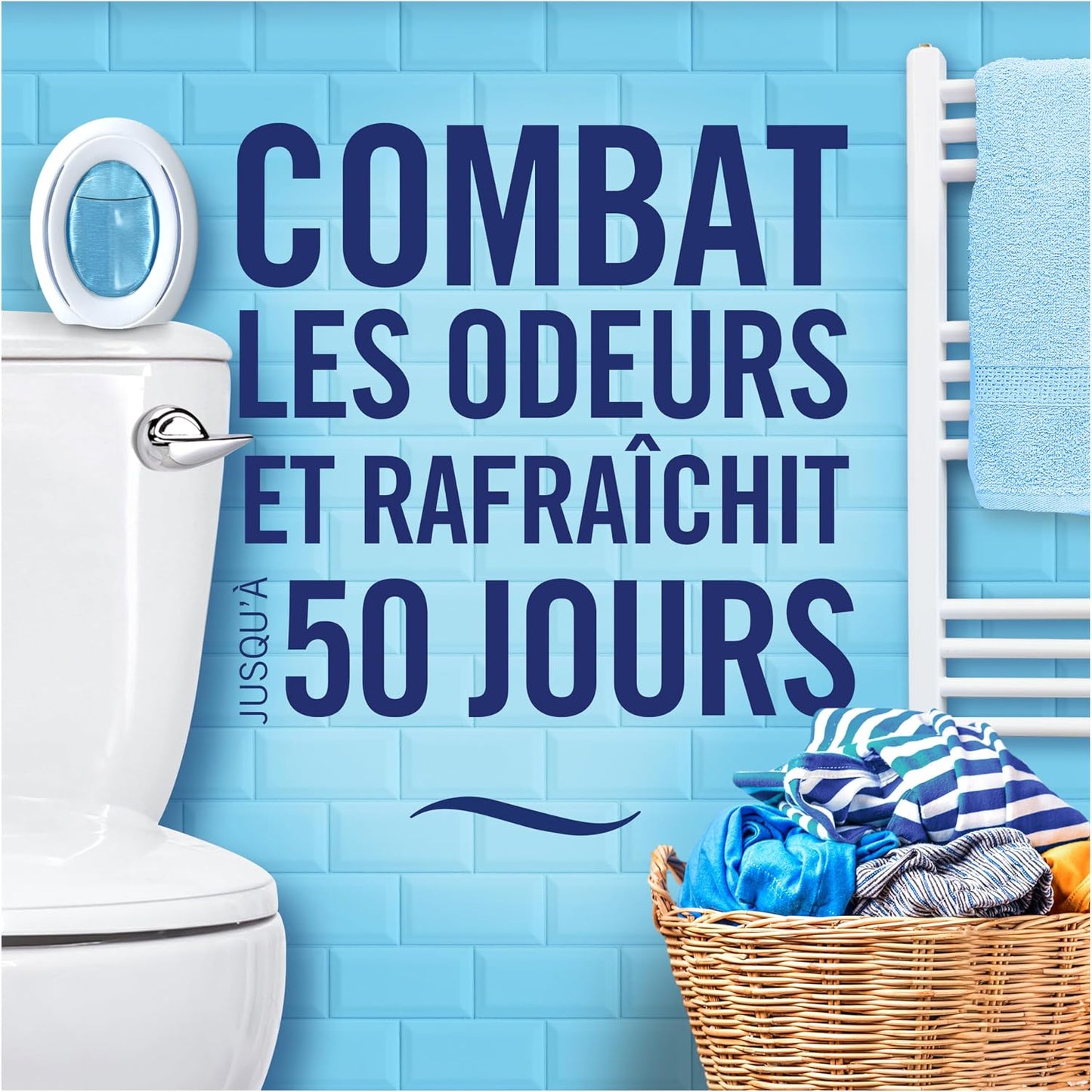 Febreze Petit Coin  Eveil Printanier Désodorisant WC jusqu'à 50 jours