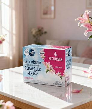Febreze 3Volution Fleur De Lys - Fraîcheur Durable, Élimine Odeurs - Cpourtoi.Net