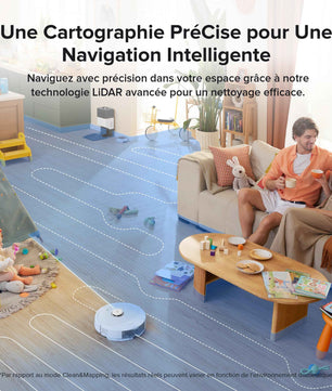 Roborock Q8 Max+ Aspirateur Robot Laveur - Nettoyage Automatique et Vidange Automatique - Cpourtoi.Net