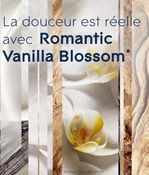 Glade Aérosol - Elimine Les Odeurs - Parfum Frais - Infusé Aux Huiles Essentielles - Romantic Vanilla Blossom - 6 Aérosols