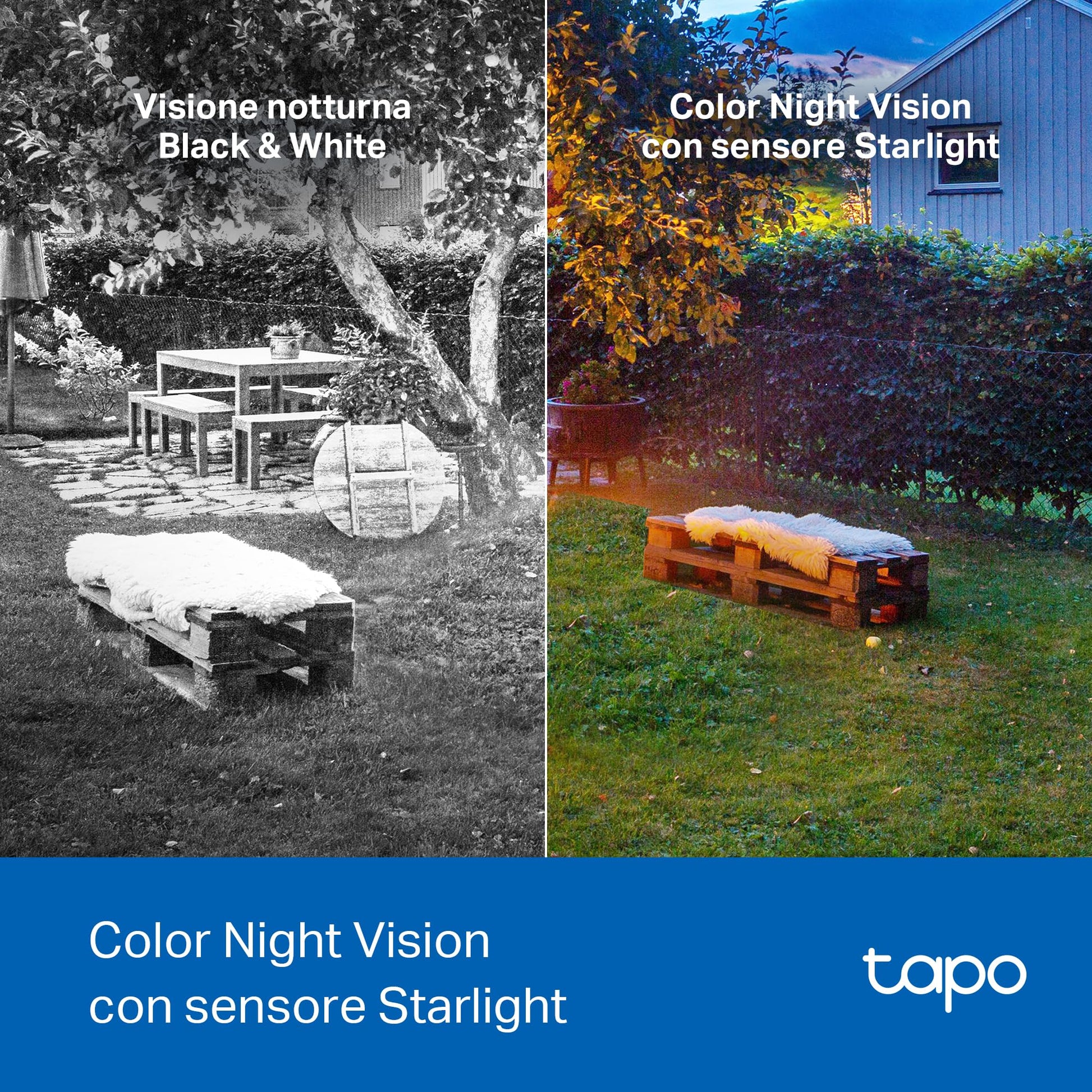 Tapo 2.5K 4MP Caméra Surveillance WiFi Extérieure sans Fil avec Panneau Solaire Batterie 10 000mAh, Autonomie de 300j,