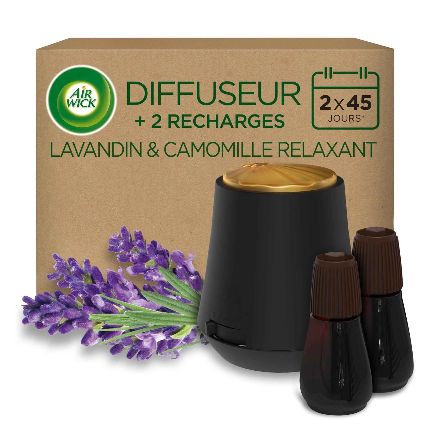 Air Wick Diffuseur Mist Lavande - Relaxant, Ambiance Zen - Cpourtoi.Net