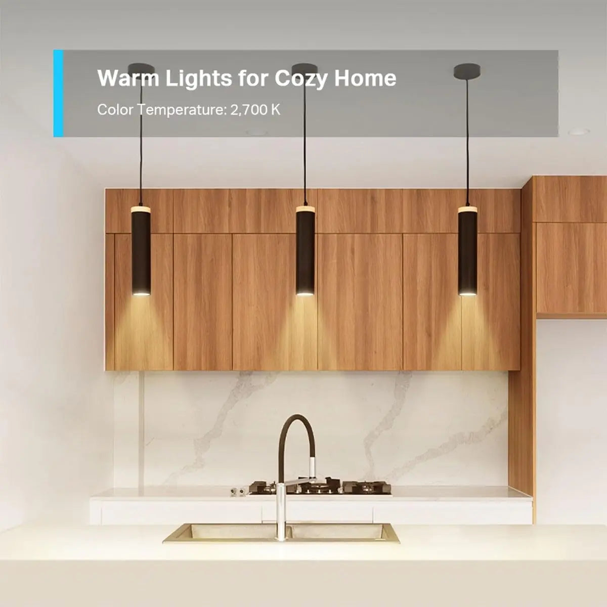 Tapo Ampoule L510 E WiFi , E27 LED lumière, blanc chaud, 2700K, Dimmable 8.7W 806Lm, Compatible avec Alexa et Google Home, - Cpourtoi.Net