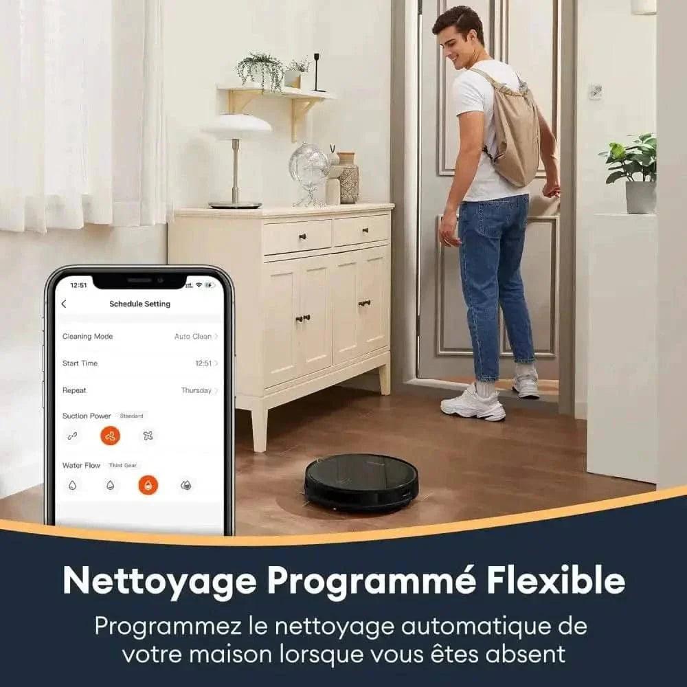 Ultenic D6s Aspirateur Robot - Nettoie Sans Effort, Navigation - Cpourtoi.Net