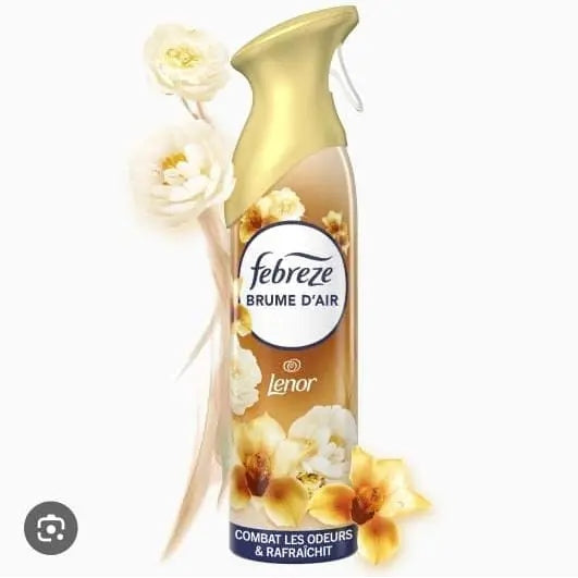 Brume d'air febreze soufle précieux 85ml