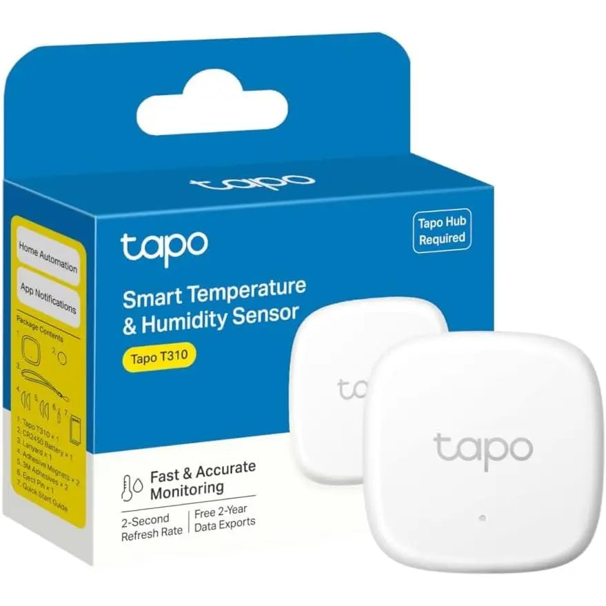 Tapo T310 Capteur Température & Humidité – Confort 24h/24 - Cpourtoi.Net