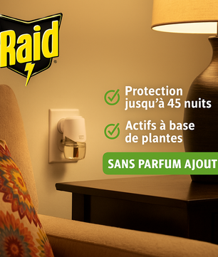 Herbal Recharge Moustiques - Protection 45 Nuits, Plantes