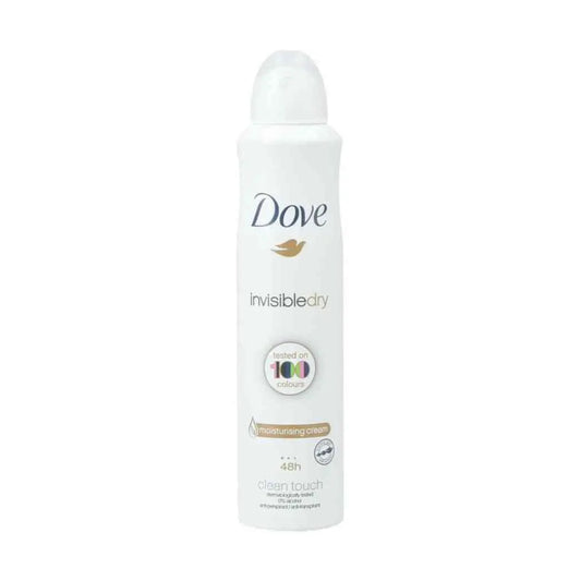 Déodorant DOVE Invisible Dry 100 couleurs testées 250 ML