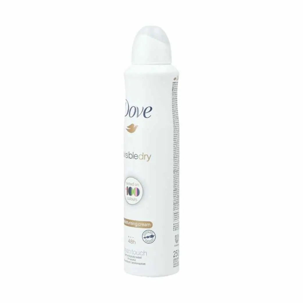 Déodorant DOVE Invisible Dry 100 couleurs testées 250 ML - Cpourtoi.Net