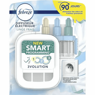 Désodorisant Électrique Febreze avec Programmation Intelligente 20ml,Cpourtoi.Net,CI