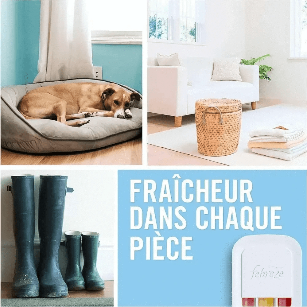 Désodorisant Électrique Febreze avec Programmation Intelligente 20ml,Cpourtoi.Net,CI