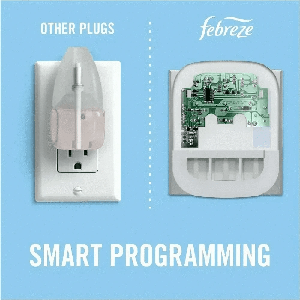 Diffuseur d'air Febreze 3Volution Zero Fleur De Lys avec recharges,Cpourtoi.Net,CI