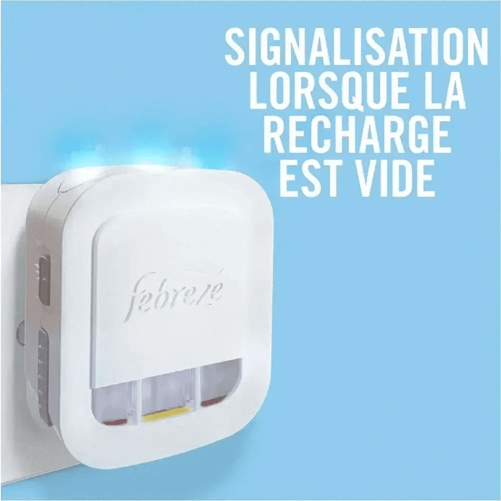 Diffuseur d'air Febreze 3Volution Zero Fleur De Lys avec recharges,Cpourtoi.Net,CI