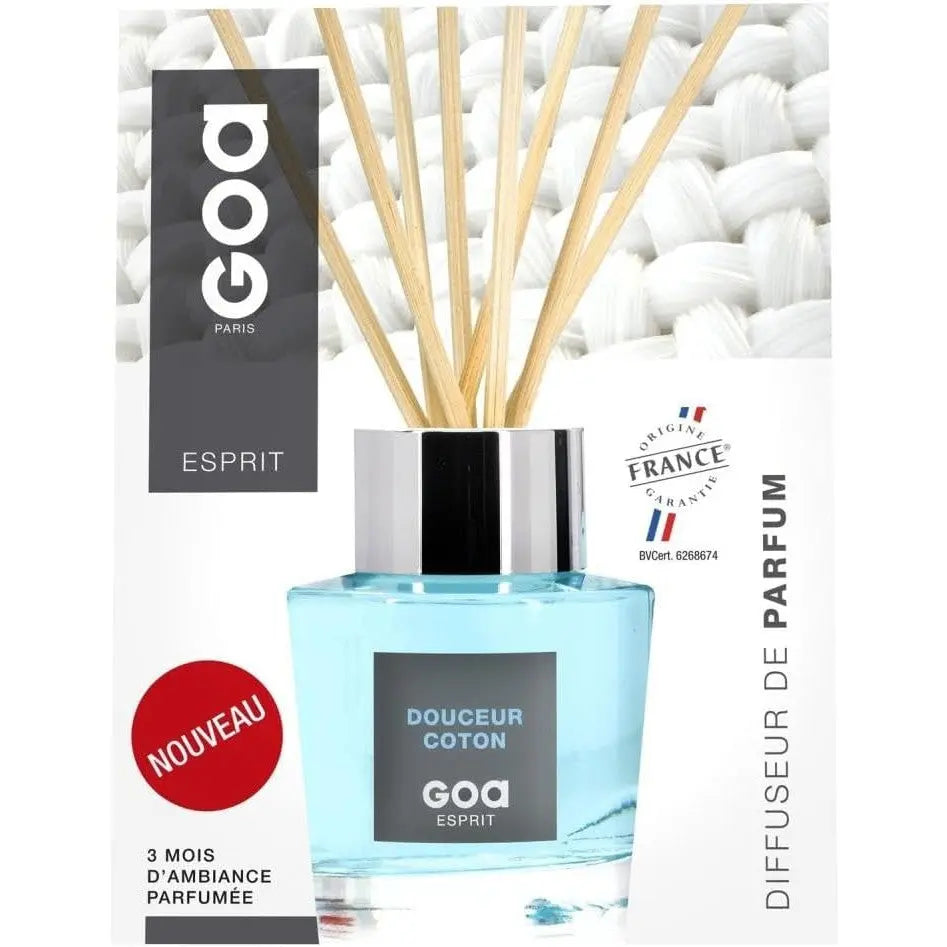 Diffuseur De Parfum GOA Esprit Douceur Coton Ambiance Fraîche Parfum Durable Trois Mois