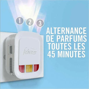 FEBREZE Diffuseur d'air  3Volution Zero Fleur De Lys avec recharges