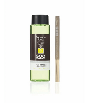 GOA Diffuseur de Parfum Fleur de Tiaré - Pack Rotin | Parfum d'Intérieur - Cpourtoi.Net