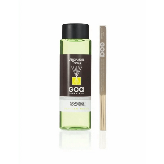 GOA Diffuseur de Parfum Fleur de Tiaré - Pack Rotin | Parfum d'Intérieur - Cpourtoi.Net