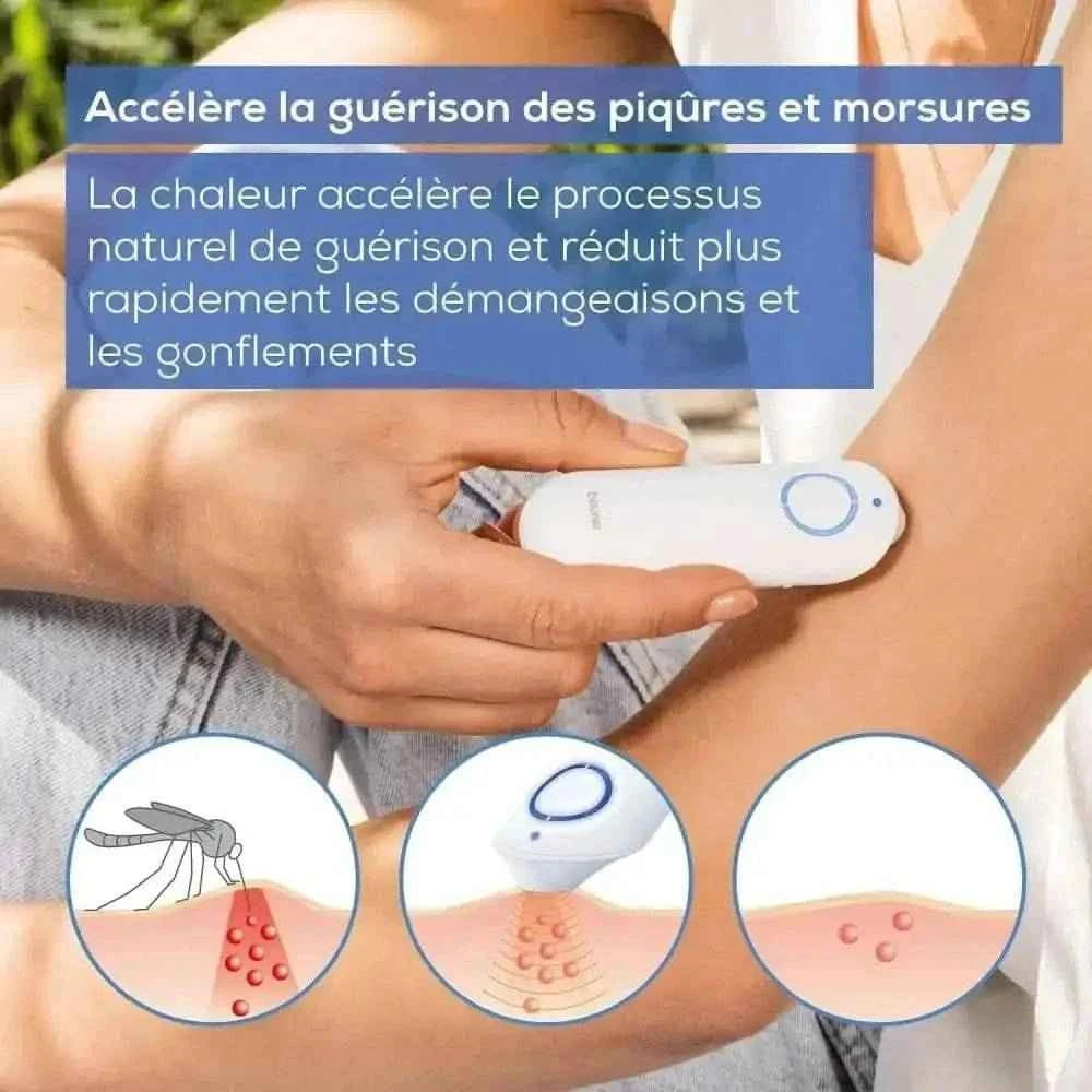 Dispositif soulageant les piqûres et morsures pour femmes enceintes