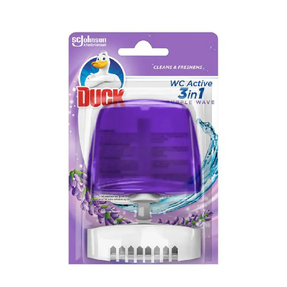 nettoyant wc duck active 3 en 1  lavande - Cpourtoi.Net